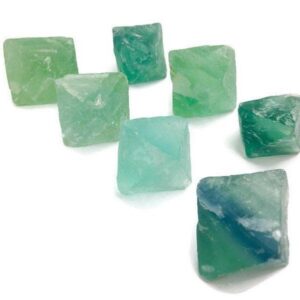 Raw Green Fluorite Octahedron Crystal: Large Light Green Fluorite Stone Rough Gemstone (25-30mm) Raw Green Fluorite Octahedron Crystal: Large Light Green Fluorite Stone Rough Gemstone (25-30mm)