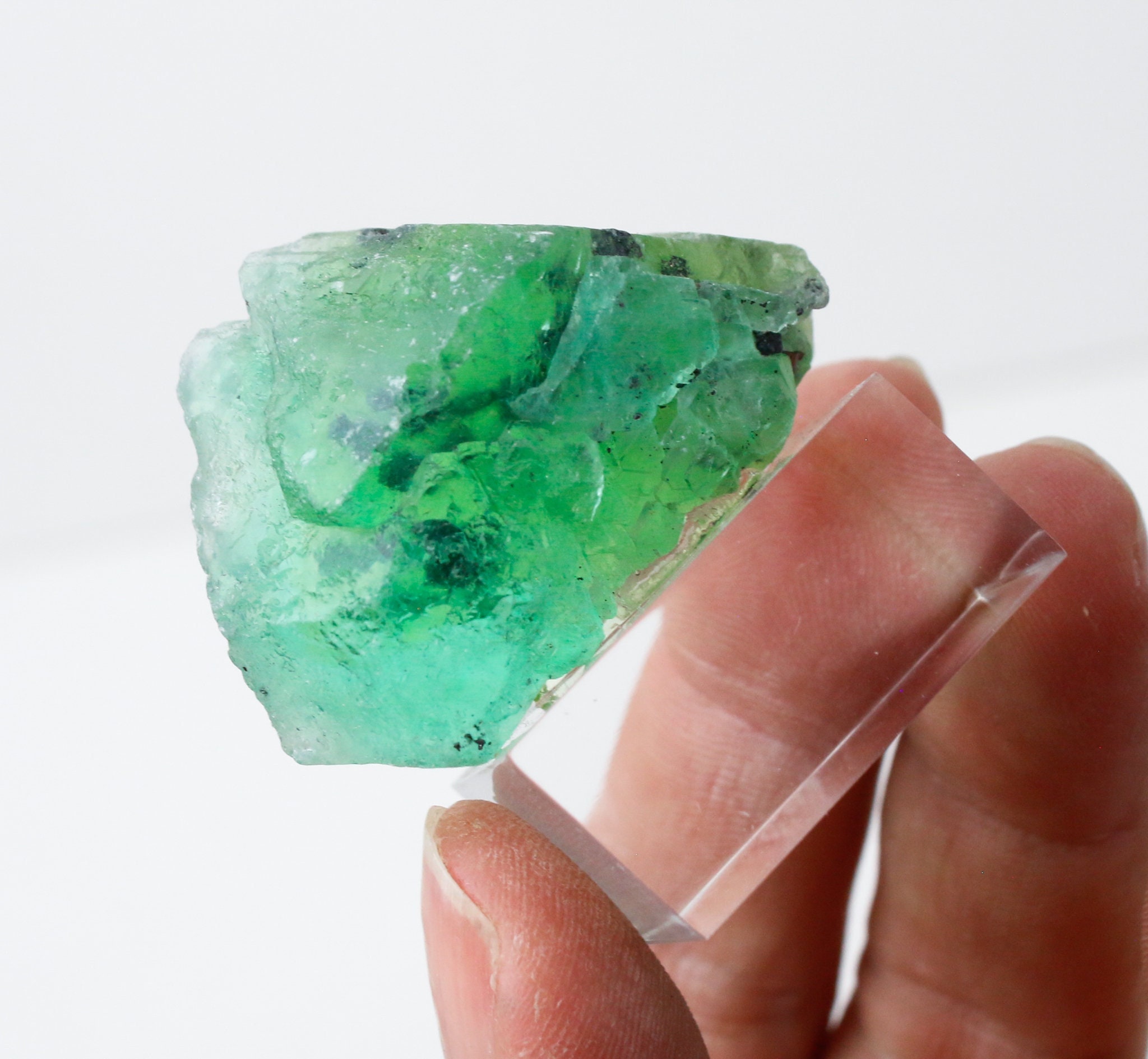 Green Peruvian Fluorite - Fluorite Mineral Specimen
