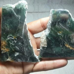Natural Green & Blue Unpolished Fluorite Rough Gemstone Slices Aaa Quality Natural Green & Blue Unpolished Fluorite Rough Gemstone Slices Aaa Quality