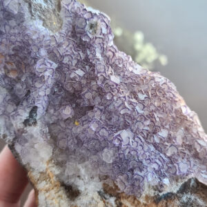 Purple Fluorite Cube Cluster, Zoned Color, Rare Crystal Specimen For Decor Or Crystal Grids (139fc) Purple Fluorite Cube Cluster, Zoned Color, Rare Crystal Specimen For Decor Or Crystal Grids (139fc)