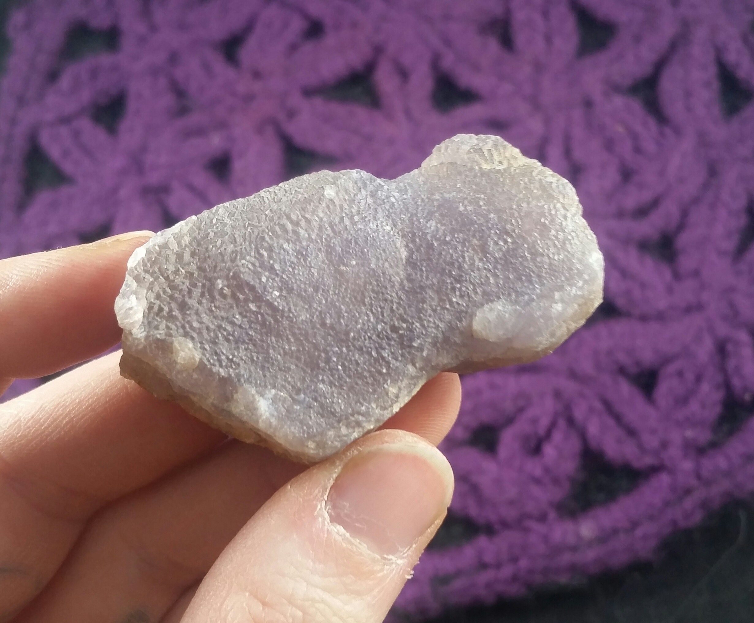 Small Fry Purple Fluorite Crystal Prospect Claim New Mexico Rough Stones Raw Botryoidal Specimen Rare Nm Usa Small Production Mine