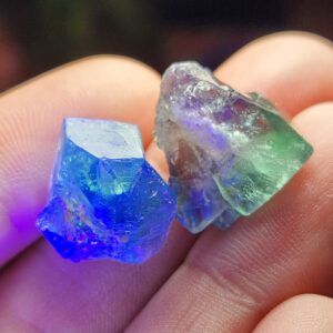 Fluorite Specimen: Color-changing Uv Reactive Crystal From The Rogerly Mine In England