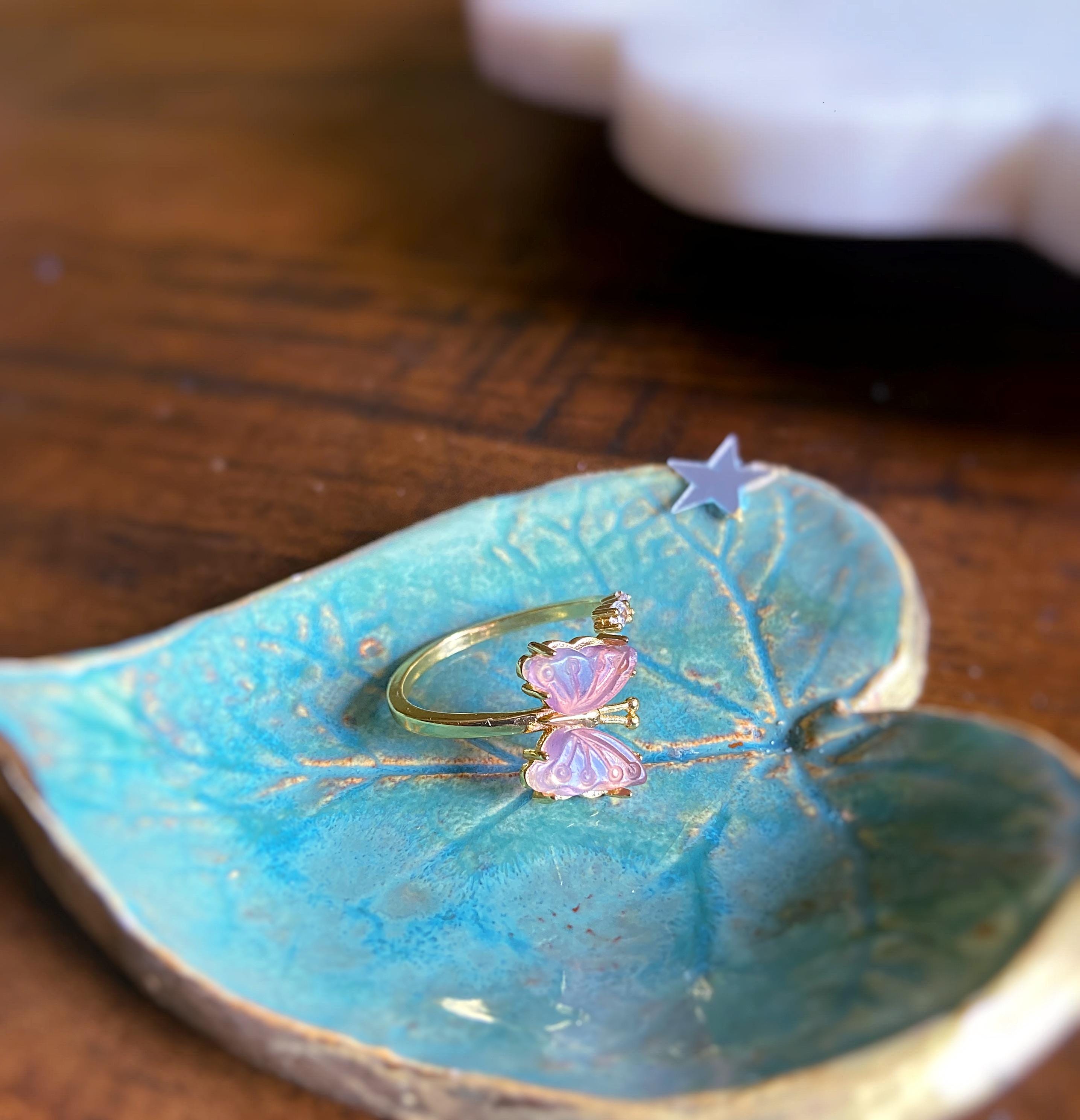 Pink And Purple Fluorite Ring Healing Crystals Pink And Purple Fluorite Ring Healing Crystals