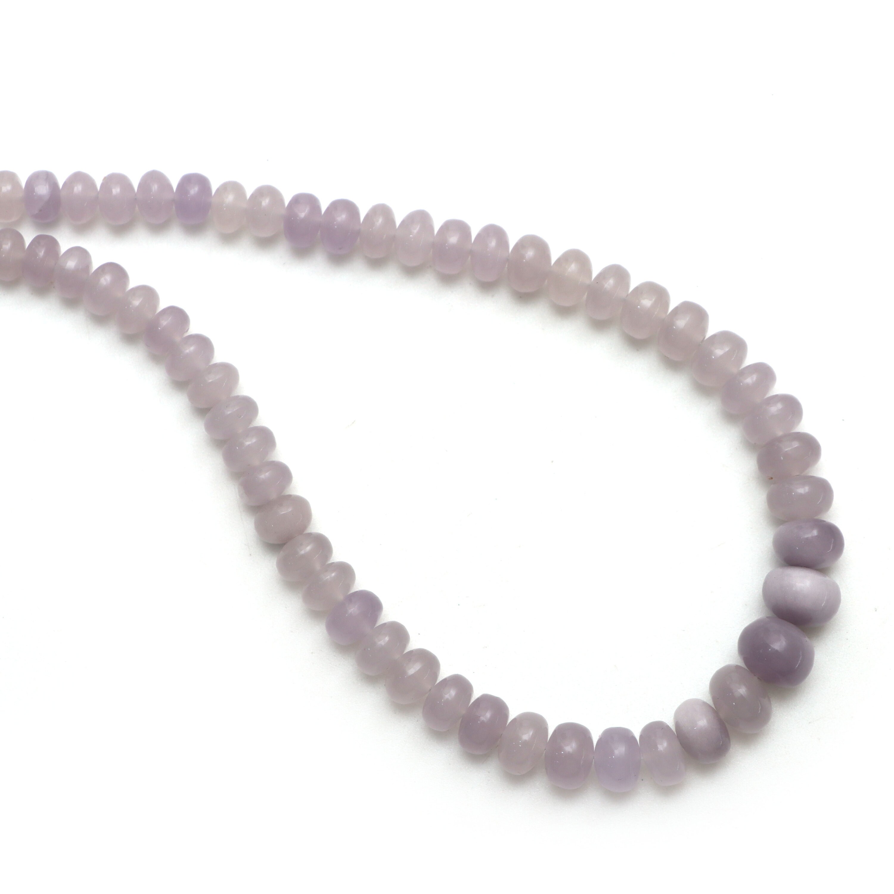Yttrium Fluorite Smooth Rondelle Beads, 5 Mm To 8.5 Mm, Yttrium Fluorite Jewelry Making Beads, 17.5 Inches Full Strand, Price Per Strand