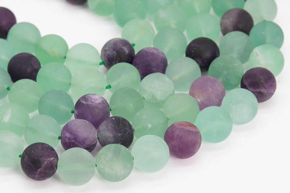 Matte Multicolor Fluorite Beads Grade A Genuine Natural Gemstone Round Loose Beads 4mm 6mm 8mm 10mm 12mm Bulk Lot Options Matte Multicolor Fluorite Beads Grade A Genuine Natural Gemstone Round Loose Beads 4mm 6mm 8mm 10mm 12mm Bulk Lot Options