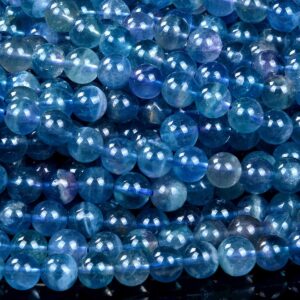Natural Blue Fluorite Gemstone Grade AAA Round 6MM 7MM 8MM 9MM 10MM 11MM 12MM Loose Beads (D470) Natural Blue Fluorite Gemstone Grade AAA Round 6MM 7MM 8MM 9MM 10MM 11MM 12MM Loose Beads (D470)