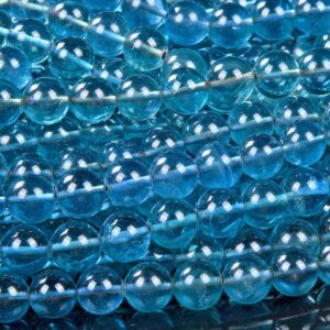 Natural Blue Fluorite Gemstone Grade AAA Round 5MM 6MM 7MM 8MM 9MM Loose Beads (D454) Natural Blue Fluorite Gemstone Grade AAA Round 5MM 6MM 7MM 8MM 9MM Loose Beads (D454)