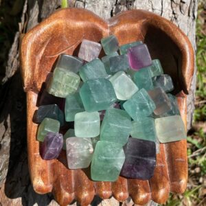Fluorite, Fluorite Cube, Qty. 1