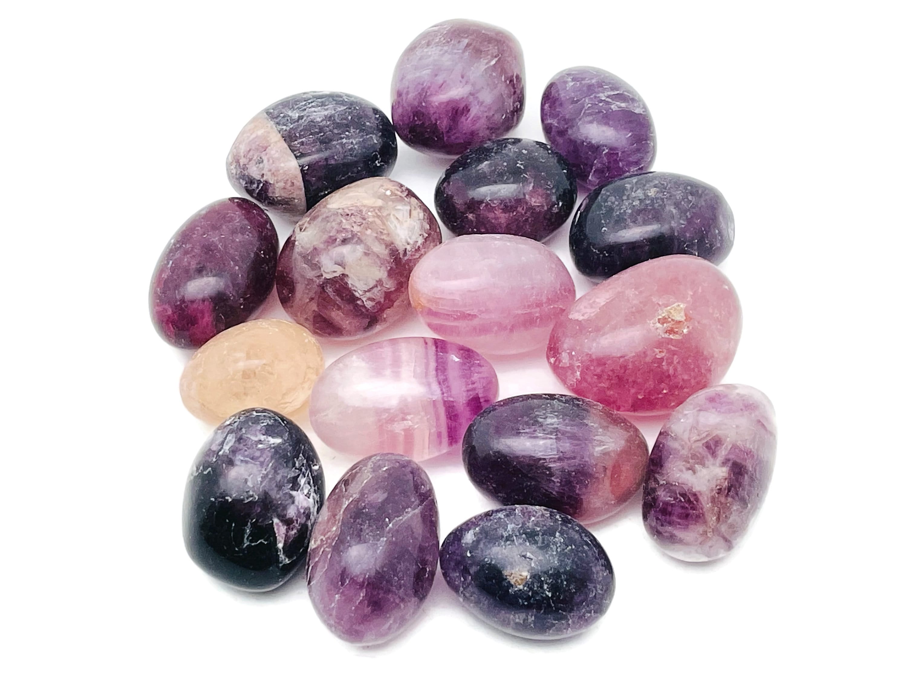Purple Fluorite Tumbled Stone – Purple Crystal Stone - Gemstone - Crystal – Healing Stone – Tu1254 Purple Fluorite Tumbled Stone – Purple Crystal Stone - Gemstone - Crystal – Healing Stone – Tu1254