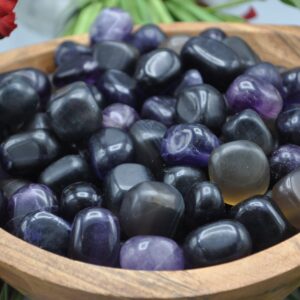 Fluorite Tumbled Stones, Pocket Polished Gemstones