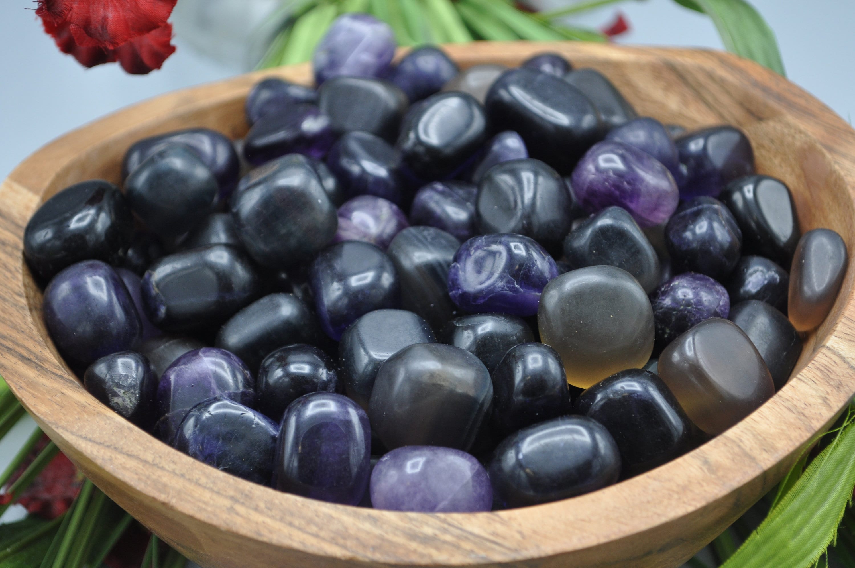 Fluorite Tumbled Stones, Pocket Polished Gemstones Fluorite Tumbled Stones, Pocket Polished Gemstones