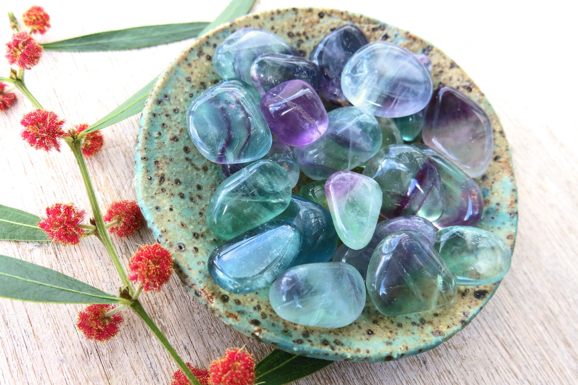 Fluorite Tumble Stone