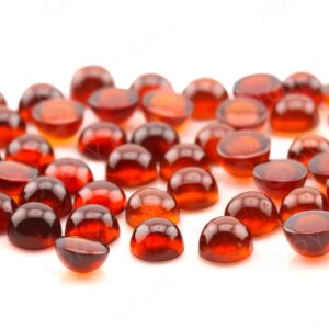 Hessonite Garnet Cabochon 5mm Round - Per Stone