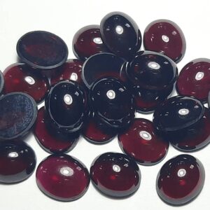 Natural Garnet Oval Cabochon Gemstone,sizes 3x5 To 15x20 Mm For Jewelry,ring,earing,bracelets,pendent,cabochon,meditation,chakra Healing.
