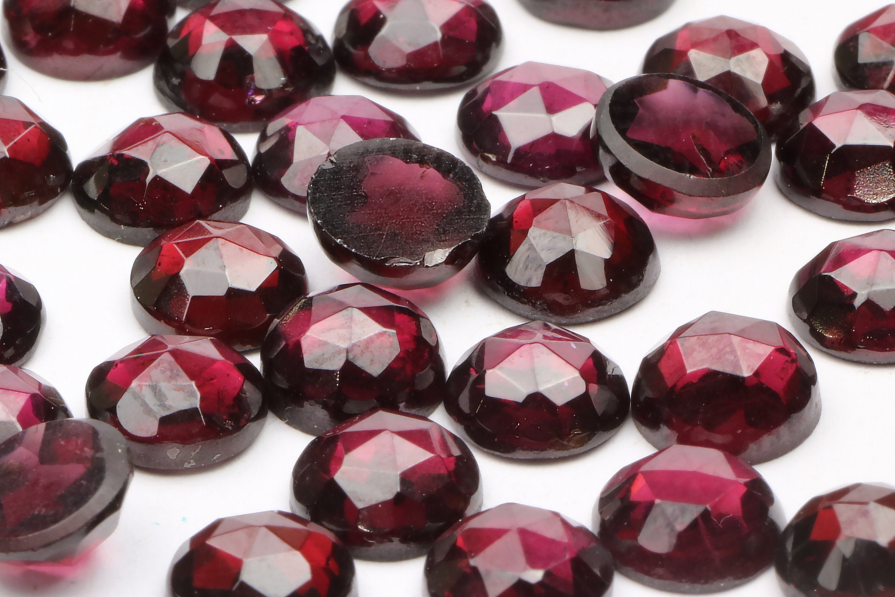 Natural Garnet Cabochon,small Cabochons,faceted Cabochon,unique Cabochon,january Birthstones,cabochons,wholesale Garnet - Aa Quality