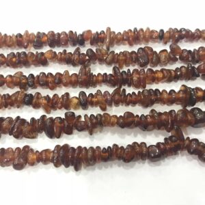 Natural Orange Garnet 5-8mm Chips Genuine Loose Nugget Beads 34 inch Jewelry Supply Bracelet Necklace Material Support