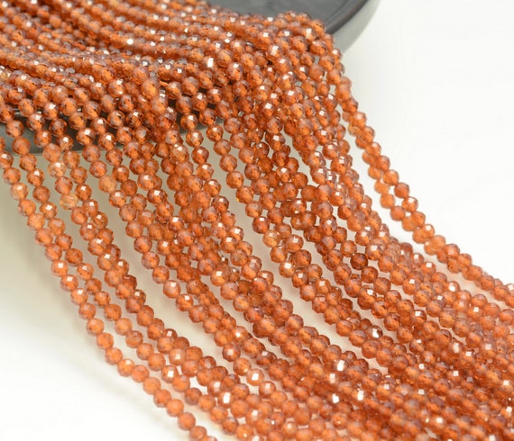 2mm Hessonite Garnet Gemstone Micro Faceted Round Grade Aaa Beads 15.5inch Bulk Lot 1,6,12,24 And 48 (80010143-a196) 2mm Hessonite Garnet Gemstone Micro Faceted Round Grade Aaa Beads 15.5inch Bulk Lot 1,6,12,24 And 48 (80010143-a196)
