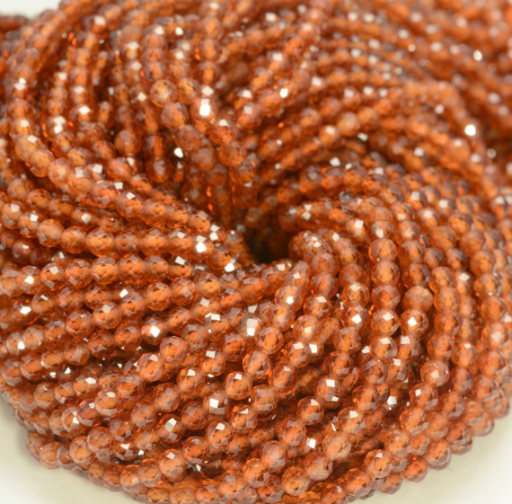 3mm Hessonite Garnet Gemstone Orange Micro Faceted Round Grade Aaa Beads 15inch Bulk Lot 1,6,12,24 And 48 (80010136-a196) 3mm Hessonite Garnet Gemstone Orange Micro Faceted Round Grade Aaa Beads 15inch Bulk Lot 1,6,12,24 And 48 (80010136-a196)