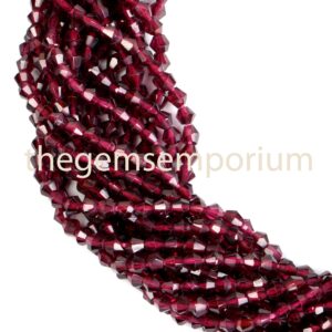 Rhodolite Faceted Barrel Shape Gemstone Beads, Rhodolite Garnet Faceted Gemstone Beads, Fancy Shape, Aa Quality,gemstone For Jewelry Making