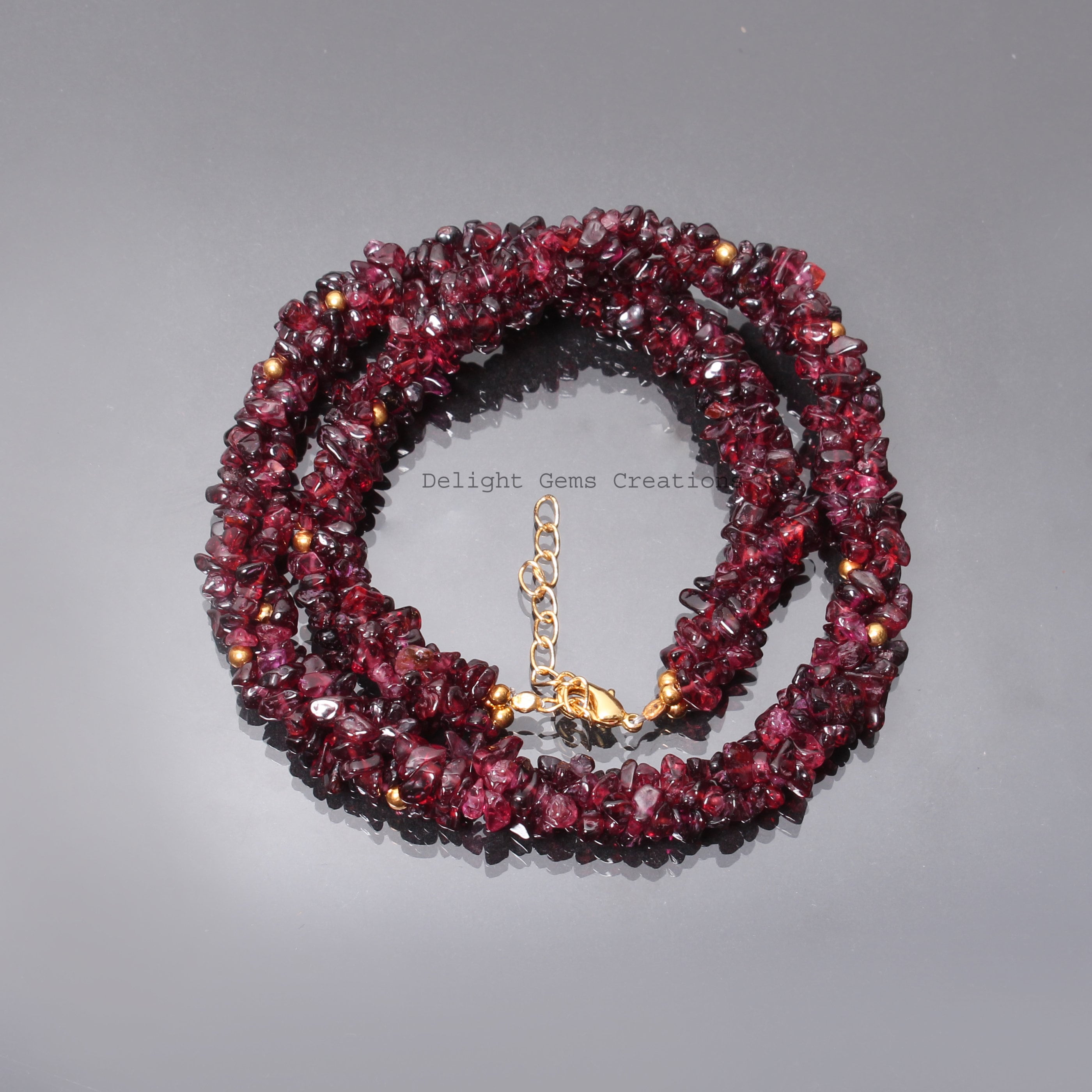 Natural Red Garnet Chips Beaded Necklace-4mmx5mm Aaa Garnet Nuggets Gemstone Necklace-handmade Necklace-handwoven Necklace-rope Necklace Natural Red Garnet Chips Beaded Necklace-4mmx5mm Aaa Garnet Nuggets Gemstone Necklace-handmade Necklace-handwoven Necklace-rope Necklace
