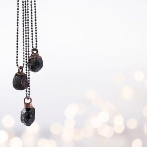 Real garnet necklace | Garnet crystal necklace | Birthstone Necklace | Rough garnet crystal pendant | Sterling Garnet Necklace