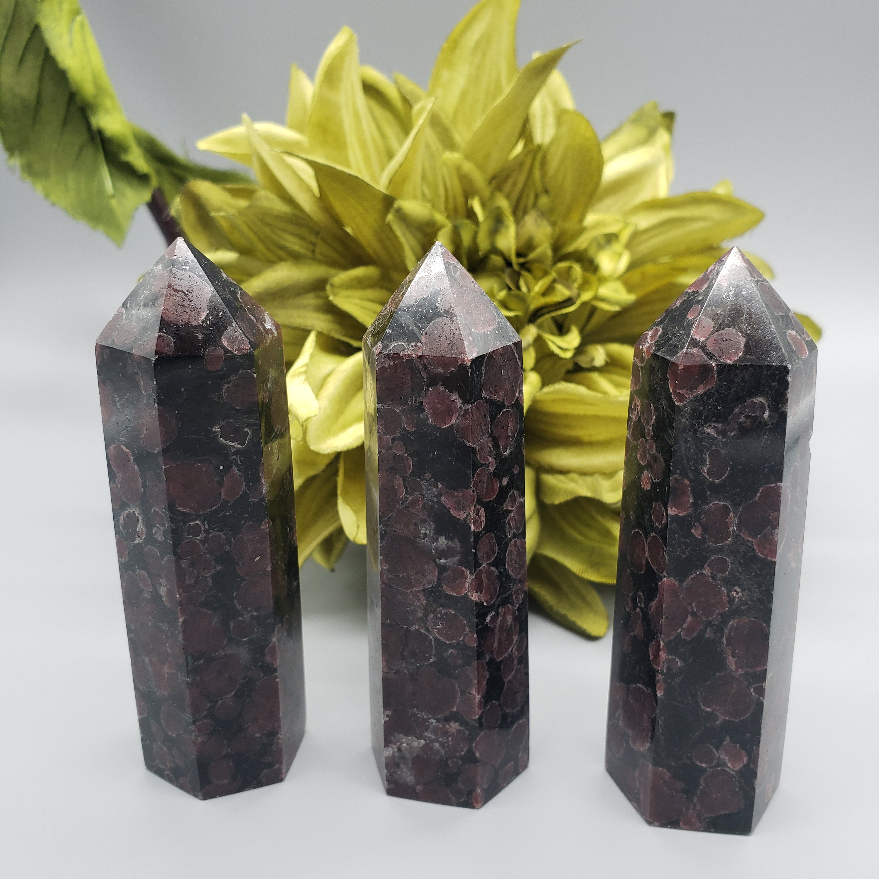 3" Garnet Tower, Garnet Point, Garnet Obelisk