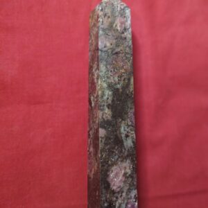 Astrophylite Garnet Tower, Crystal Healing Specimen, 8 Inch Height ( All Prices Negotiable).