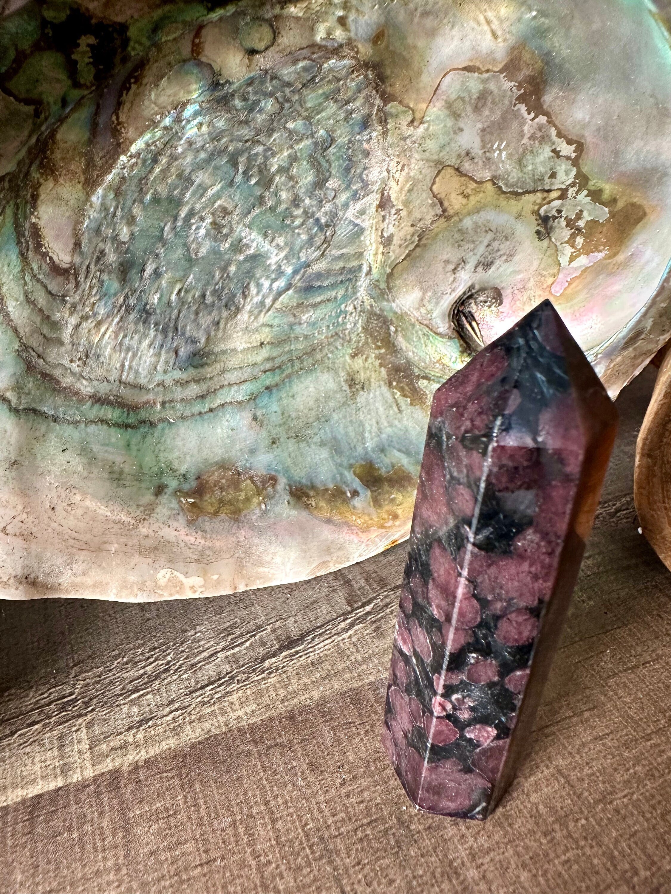 Garnet Crystal Obelisk Tower Garnet Crystal Obelisk Tower