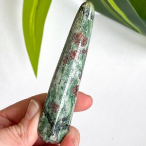 Eclogite Wand, Rare Mineral, Garnet, Olivine, Eclogite Stone, Norway
