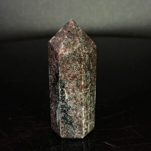 Garnet Tower | 2.1 Inches Tall | American Seller | Fast Shipping | Polished Carving