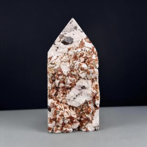 Garnet tower /point / obelisk / natural crystal home decor display / crystal gift