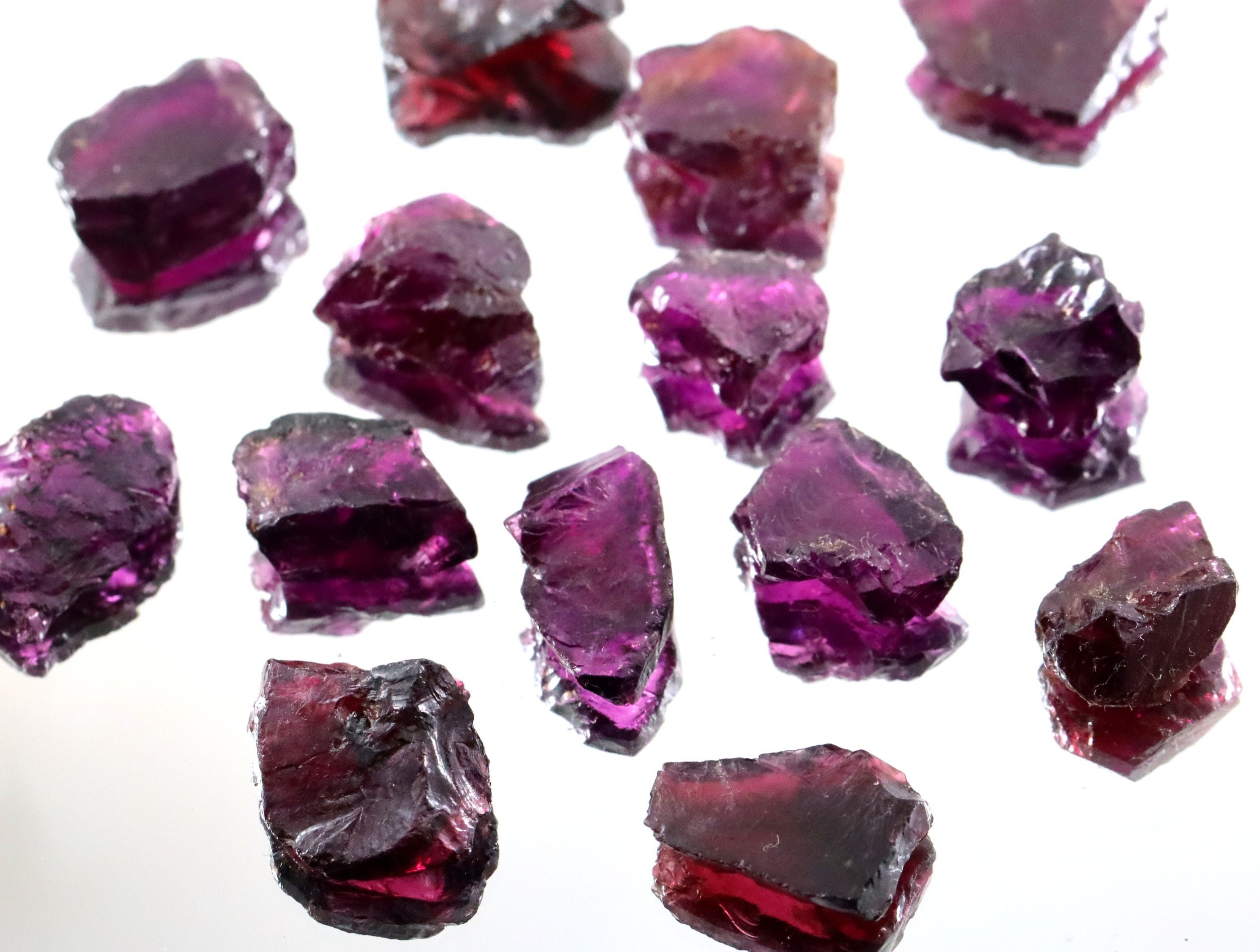 Raw Mozambique Garnet Chunk: Natural Red Crystal (8-12 Mm) Raw Mozambique Garnet Chunk: Natural Red Crystal (8-12 Mm)