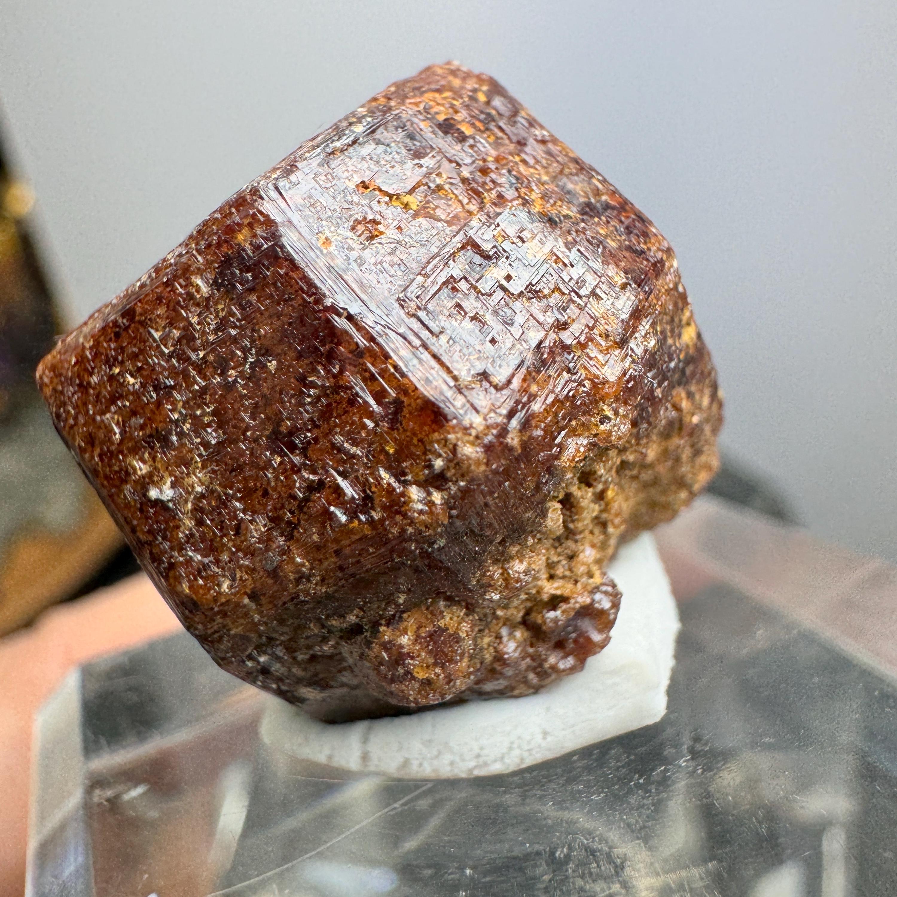 Rough Natural Andradite Red Brown Raw Garnet Thumbnail Raw Minerals ~ Raw Afghanistan Garnet Specimens