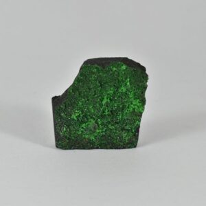 Raw Uvarovite Garnet Specimen, Green Crystals on Matrix