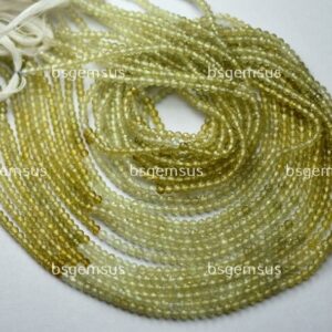 16 Inches Strand,AAA Quality,Natural Grossular Garnet Facetes Rondelle,Size 2.50mm
