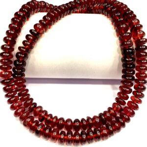 AAA+ QUALITY~Natural Garnet Smooth Rondelle Beads 6mm Rondelle Beads Mozambique Garnet Gemstone Beads Garnet Strand Jewelry Making Beads
