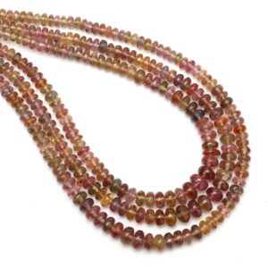 Color Change Garnet Smooth Roundel Beads, 3mm To 6 Mm, Garnet Gemstone Beads,gem Quality , 18 Inch/ 46 Cm Full Strand, Price Per Strand