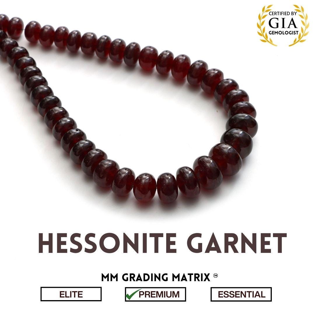 Natural Hessonite Garnet Rondelle Gemstone Beads, 7.5-15.5 Mm Garnet Smooth Bead For Jewelry Making, Large Size Garnet Beads Strand 20" Natural Hessonite Garnet Rondelle Gemstone Beads, 7.5-15.5 Mm Garnet Smooth Bead For Jewelry Making, Large Size Garnet Beads Strand 20"