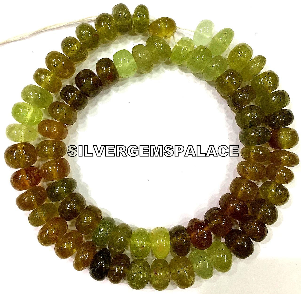 Natural Garnet Smooth Rondelle Beads 9.mm Grossular Garnet Rondelle Beads Garnet Gemstone Beads Garnet String Polished Rondelle Beads Strand