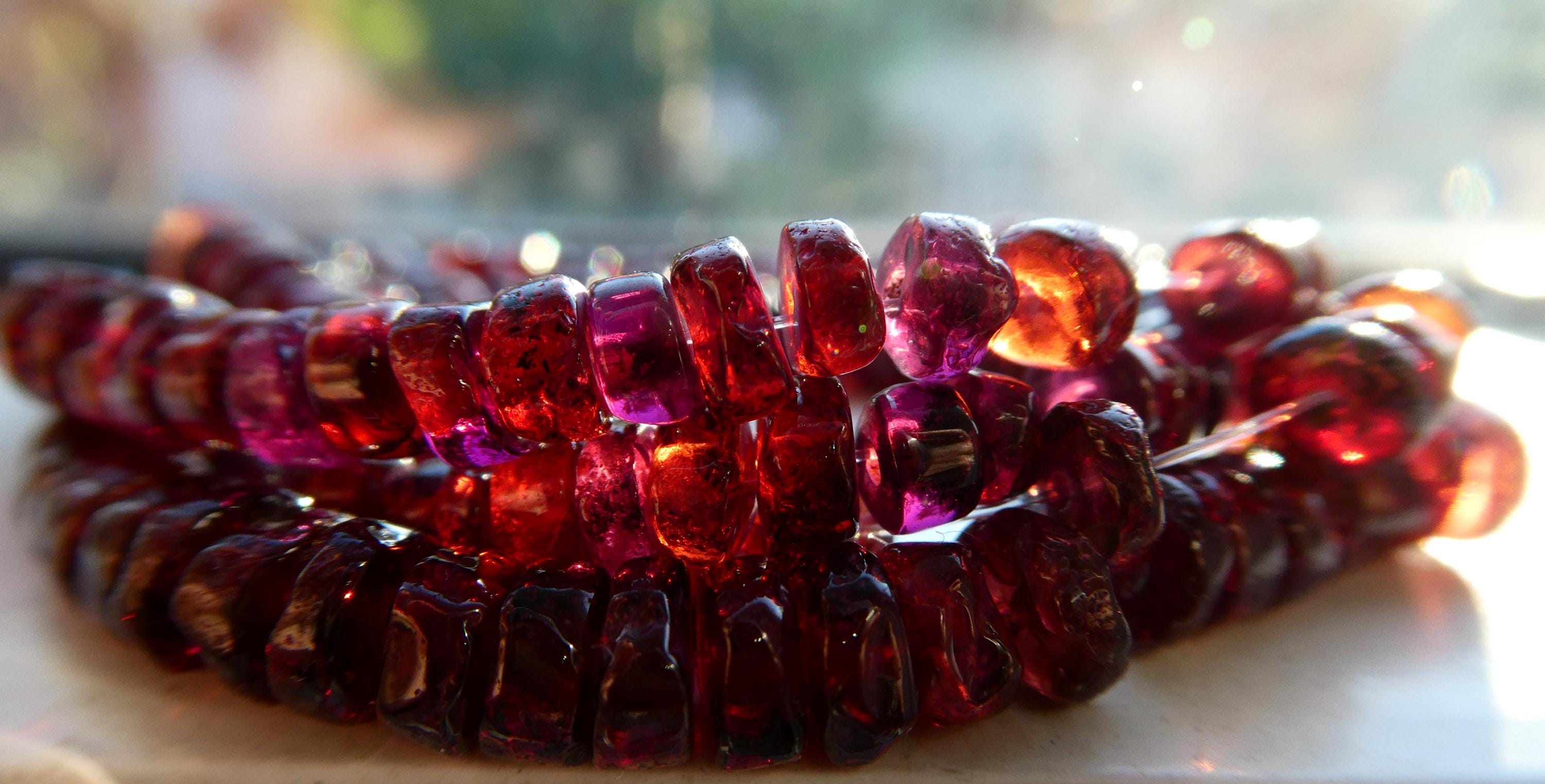 Red Garnet Rondelle 5mm Beads -8in Strand Gemstone - Diy Jewelry Making- Natural Stone-craft Beads Red Garnet Rondelle 5mm Beads -8in Strand Gemstone - Diy Jewelry Making- Natural Stone-craft Beads