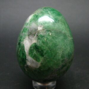 Gem Tsavorite Garnet Egg From Tanzania - 109.54 Grams - 1.9"