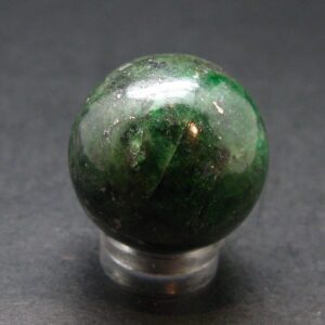 Gem Tsavorite Garnet Sphere Ball From Tanzania - 26.73 Grams - 0.9"