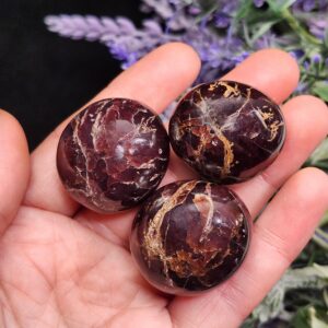 Garnet Crystal - Polished Garnet Stone - Red Garnet - Garnet Gemstones - Tumbled Garnet - Garnet Stone - Garnet Specimen - Garnet Tumble Garnet Crystal - Polished Garnet Stone - Red Garnet - Garnet Gemstones - Tumbled Garnet - Garnet Stone - Garnet Specimen - Garnet Tumble