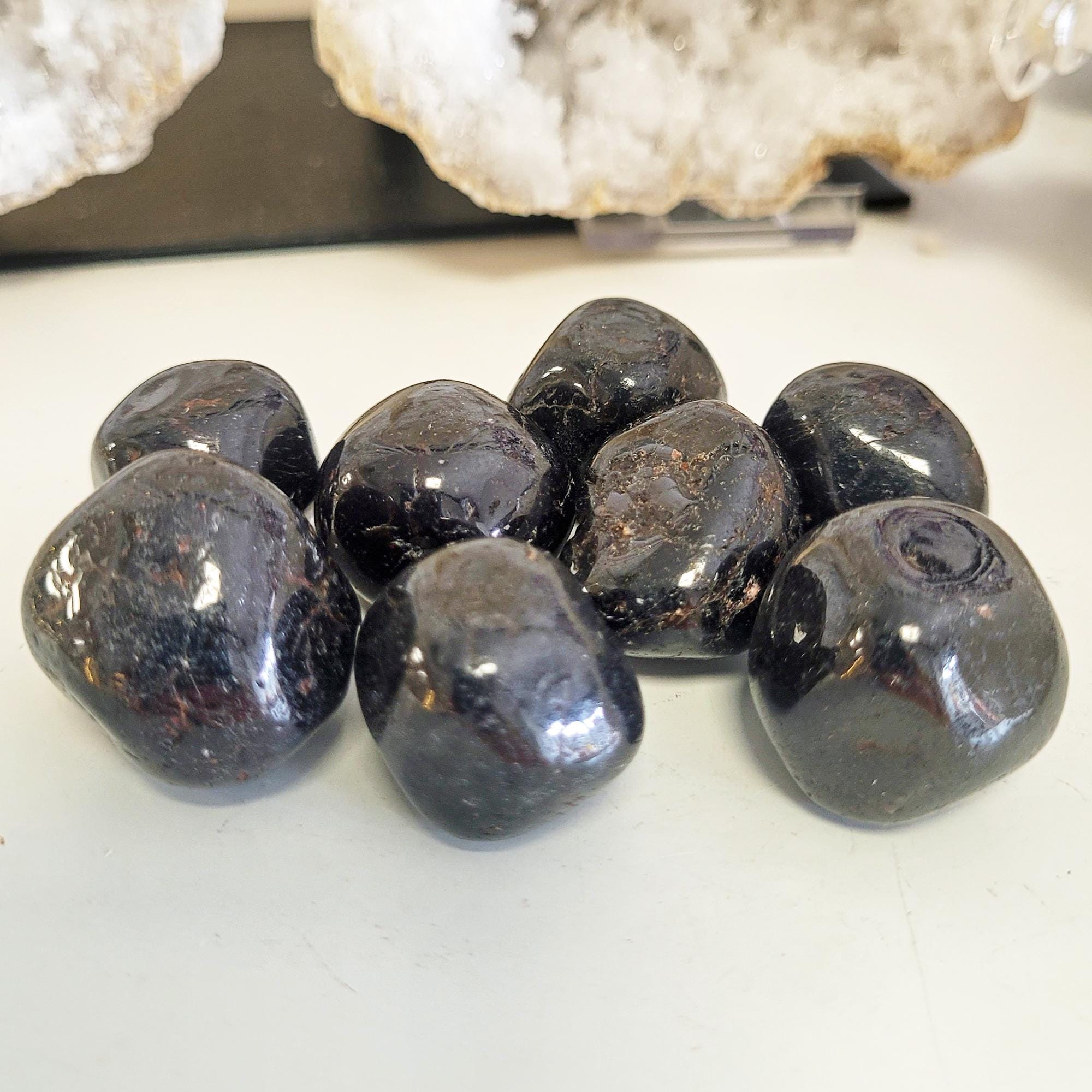 Garnet Crystal Tumble Stone • Ethically Sourced