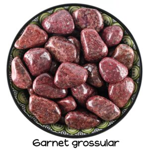 Garnet Grossular Tumbled Stone, Green Prosperity Crystal, Growth And Altar Ritual Gem Garnet Grossular Tumbled Stone, Green Prosperity Crystal, Growth And Altar Ritual Gem