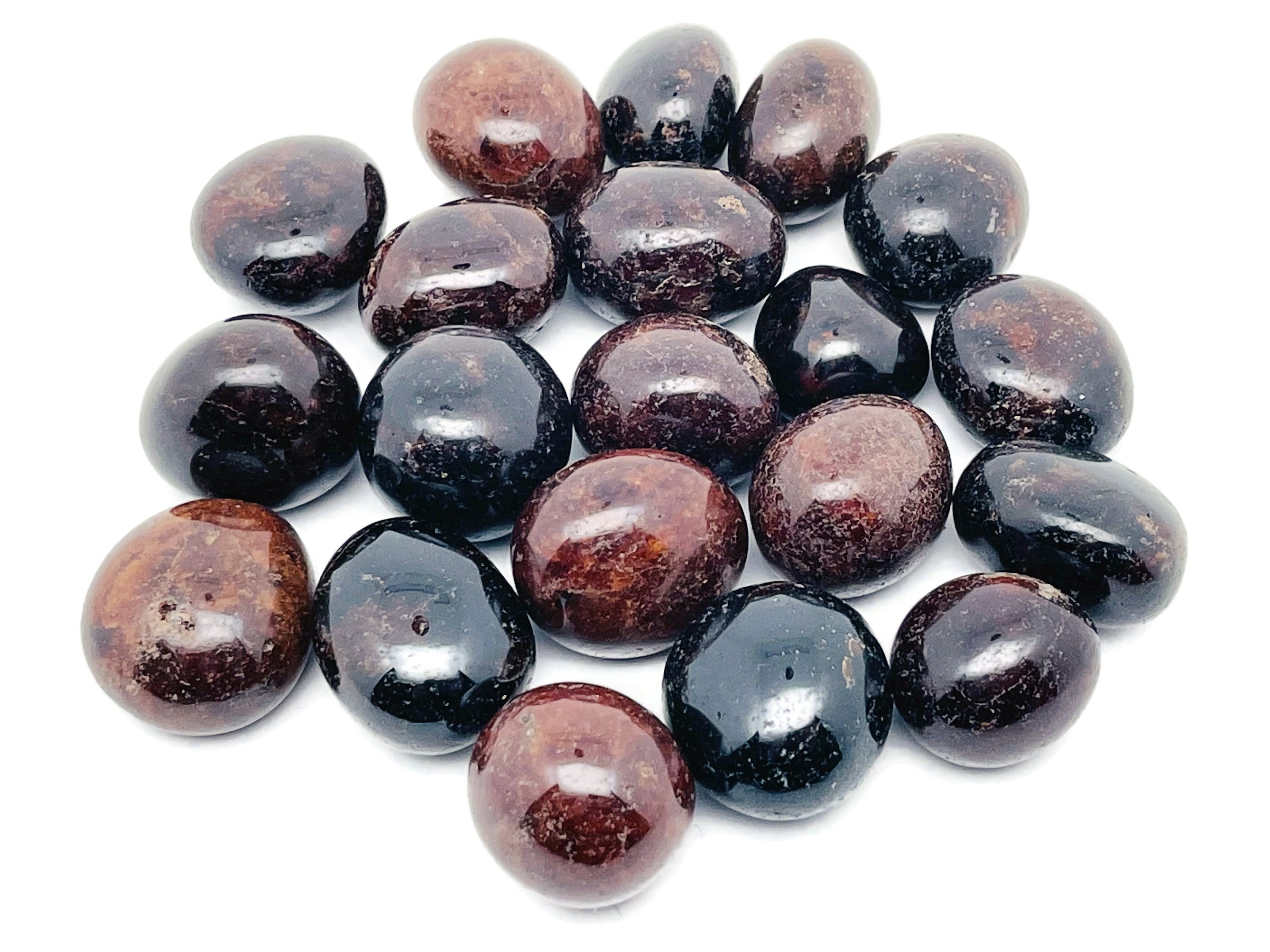 Orange Garnet Tumbled Stones - Polished Garnet - Healing Stone - Gifts - Tu1071