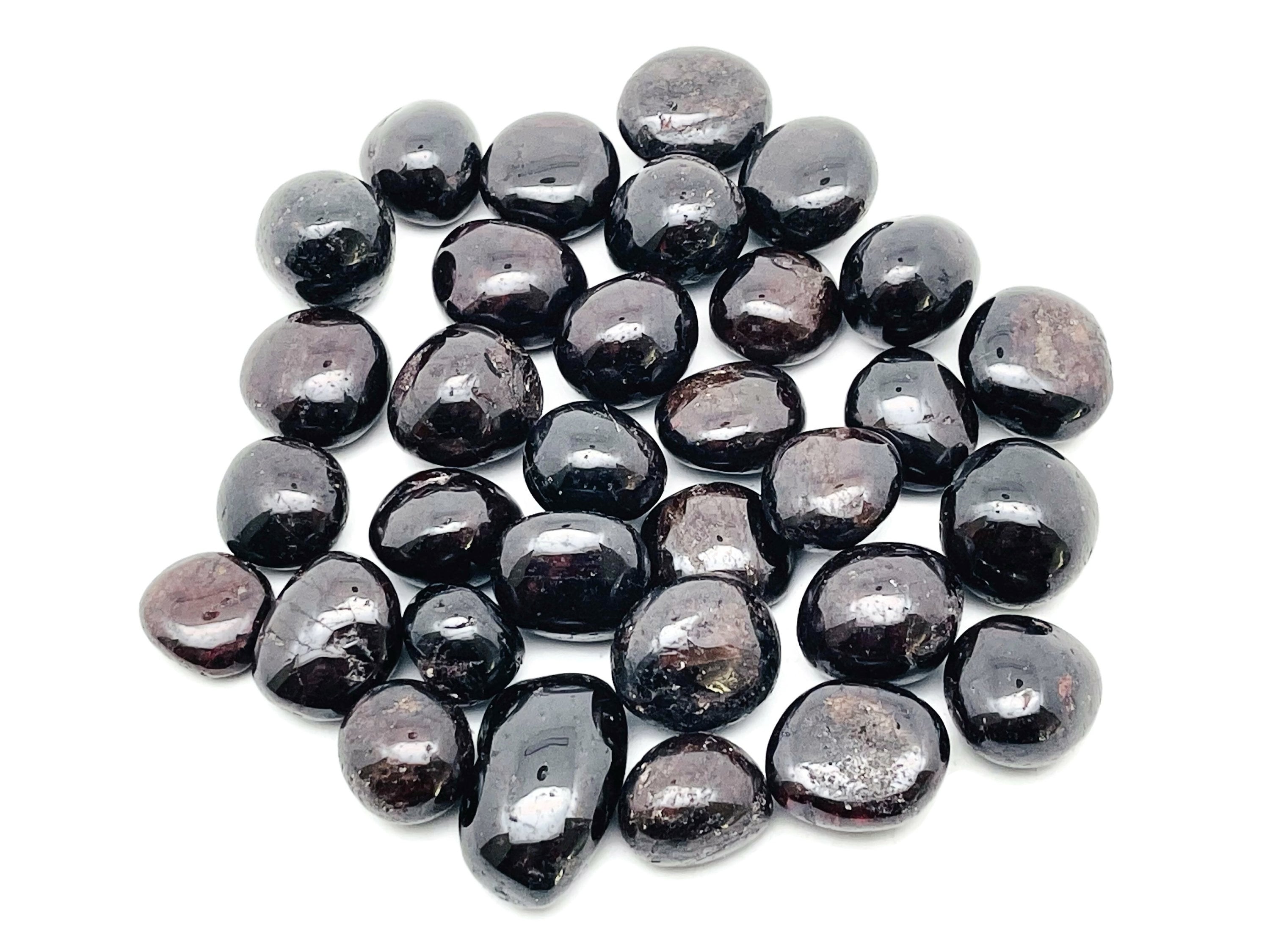 Orange Garnet Tumbled Stones - Polished Garnet - Healing Stone - Orange Garnet - Tu1251