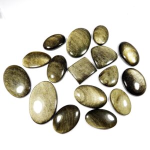 Natural Golden Obsidian. Golden Sheen Obsidian Cabochon. Sparkle Golden Sheen Obsidian Gemstone. Mix Shape Wholesale Obsidian Loose Natural Golden Obsidian. Golden Sheen Obsidian Cabochon. Sparkle Golden Sheen Obsidian Gemstone. Mix Shape Wholesale Obsidian Loose