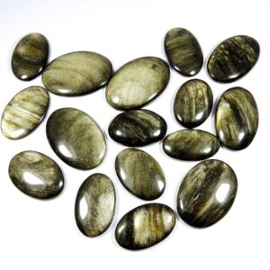 Natural Golden Obsidian. Unique~ Golden Sheen Obsidian Cabochon. Sparkle Golden Sheen Obsidian Gemstone. Oval Shape Wholesale Obsidian Loose Natural Golden Obsidian. Unique~ Golden Sheen Obsidian Cabochon. Sparkle Golden Sheen Obsidian Gemstone. Oval Shape Wholesale Obsidian Loose