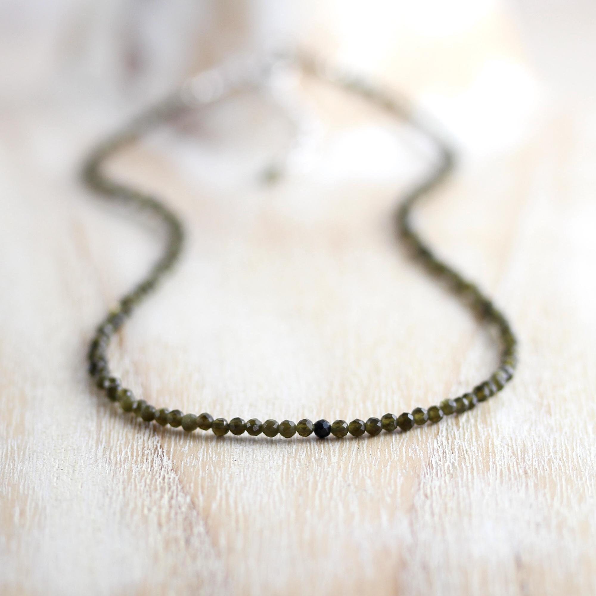 Golden Obsidian Necklace With Dainty 2mm Irregular Nugget Beads In Sterling Silver, Gold Or Rose Gold Filled, Long Or Short Choker Length